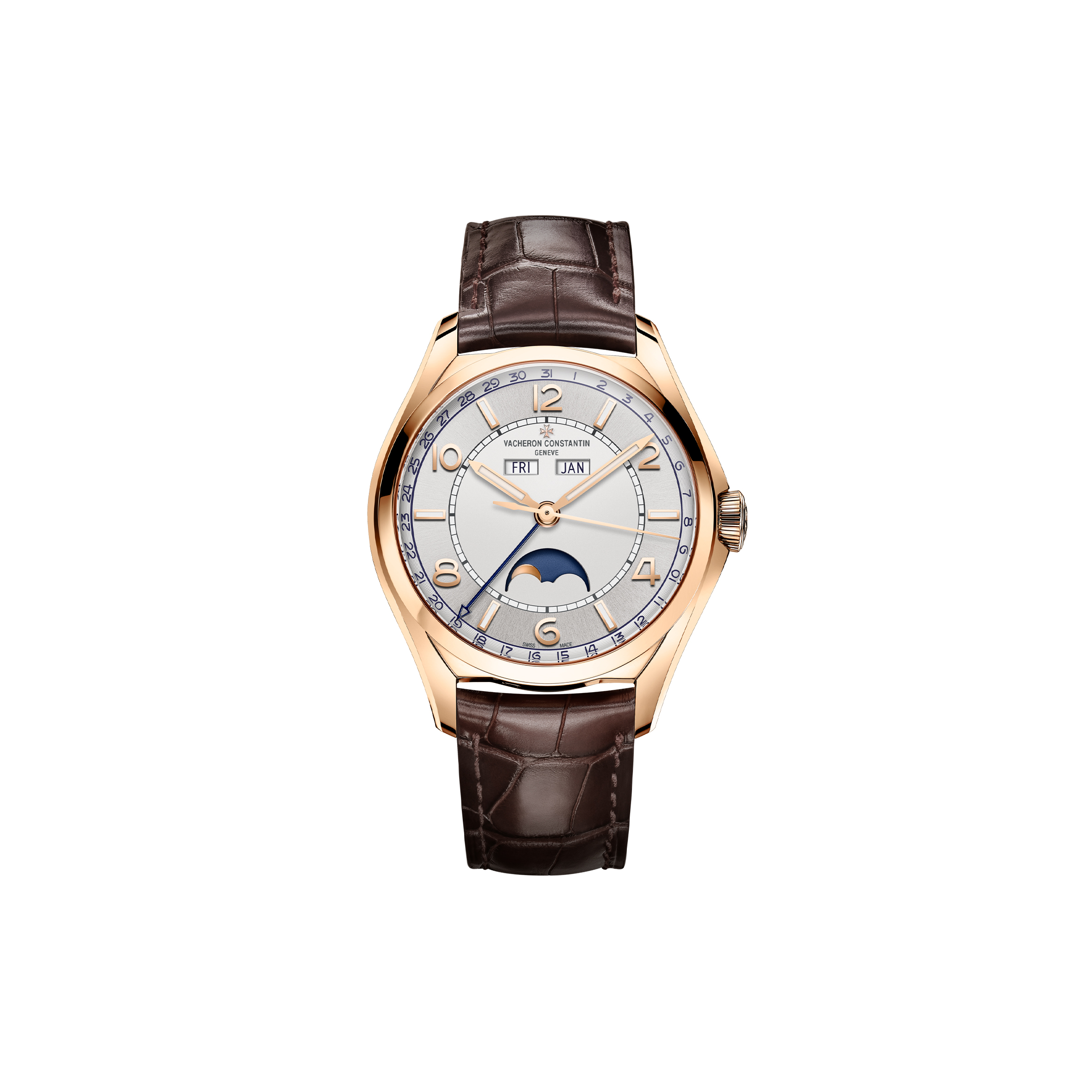 vacheron Co*sta*t*n fiftysix complete calendar 40 mm pink gold watch 4000e/000r-b438